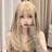 Shein 1 piece synthetic heat-resistant straight blonde