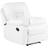 Beliani Bergen White Armchair 101cm