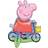 Anagram Multi Balloon Peppa Pig Folienballon verpackt 45 c