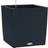 Lechuza Cube Cottage Graphite Black 40 x 40 x H40 cm Krukke