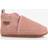 En Fant Girls Pink Suede Star Slippers