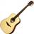 Lag Tramontane 88 T88D Dreadnought Acoustic Natural Gloss