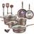 BAKKENMASTER Professional Cookware Set with lid 14 Parts
