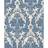 Parato Galerie Cottage Chic Damask Blue Wallpaper 25716