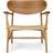 Carl Hansen & Søn CH22 Brown Loungestol 72.5cm