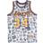 Mitchell & Ness Lakers Doodle Swingman Jersey O'Neal, Male, Kläder, Jersey