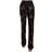 Dolce & Gabbana Elegant Floral Print Boot Cut Trousers