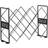 K&B Furniture Pewter Black Wine Rack 18x13"