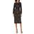 Dress The Population Emery Sequin Black