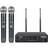 Phenyx Pro Phenyx Pro Wireless Microphone System Dual UHF Cordless Mic PTU-71