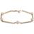 Siersbøl Kt Guld Armbånd m/Ferskvandsperler A816 003