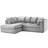 B&Q Luxor Jumbo Cord Sofa 212cm 4 Seater