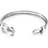 Anchor & Crew Delta Anchor Silver Bangle