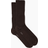 Aiayu Wool Rib Socks Brown Brun