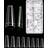 Shein 500pcs Half Cover False Nails Press on Nails Tips Long