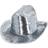 Smiffys Cowboyhatt Paljetter Silver