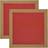 Georg Jensen Damask 2 Stofserviet Rød (50x50cm)