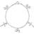 John Greed Signature Hearts & Crosses Charm Bracelet - Silver