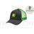 John Deere adults black & green mesh back trucker cap mc13080277bk