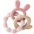 Shein 1pc Baby Teething Toy Made of Silicone Cute Elephant & Rabbit Shapes Ideal Gift for Babies Teething Period