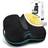 Travel Ease Coccyx Orthopedic Chair Cushions Black (44x38cm)