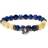 Kristallpunkten Armbånd Med Lapis Lazuli Krystal Vedhæng