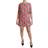 Dolce & Gabbana Pink Silk Cup Cake Shift Stretch Dress IT38