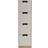 Asplund Snow J4 Agency Light Grey Förvaringsskåp 31x109cm