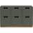 Asplund Snow B2 Dresser Green Khaki Förvaringsskåp 90x59cm