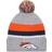 New Era Denver Broncos Heather Beanie One Orange Orange One