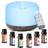 ACWOO Aromatherapy Scents with Humidifier Essential Oils 6x10ml