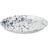 IKEA SILVERSIDA Serveringsfat, mönstrad/blå Uppläggningsfat 34cm