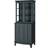 IKEA Lommarp Dark Blue/Green Vitrinskåp 86x199cm