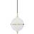 Rebello Decor Eternal Moonlight Medium Coated Brass/Opal/Black Pendel ∅ 22cm