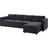 IKEA VIMLE Djuparp Dark Gray Soffa 322cm 4-sits