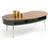 La Redoute Topim Living Room Walnut & Green Coffee Table 60cm