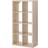 IKEA Kallax Eicheneff Wlas Oak Hyllsystem 76.5x146.5cm