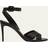 Christian Louboutin Mariza 85 Leather Sandals - Black