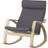 IKEA POÄNG Skiftebo Dark Grey/Birch Veneer Gungstol 95cm