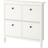 IKEA HEMNES White Skoställ 107x101cm