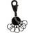 Troika Patent Keyring - Black