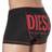 Diesel Maxi Logo Cotton Boxer Briefs - Black