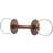 Beris Läderbett Soft 7.5 cm Ringar - New