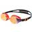 Speedo Hydropure Mirror Children's Swimming Goggles, Black/Mango/Gold