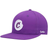 Men's Cookies Purple C-Bite Snapback Hat