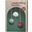 Panduro Hobby DIY-kit needle felting baubles – nålfilta 6 finfina julgranskulor