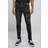 Urban Classics Herrbyxor slim fit jeans, realblk tung destroyed washed