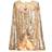 Den Goda Fen Cape for Children Gold Sequins