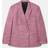 Stella McCartney Wool Mouline Oversized Double-Breasted Blazer, Woman, Pink, Pink