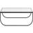 Asplund Tati High Storm Grey Soffbord 90x90cm